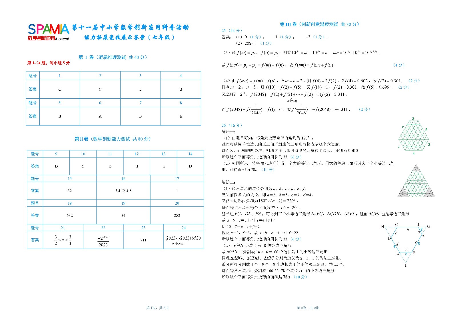 七年級復賽答案       第十一屆中小學數學創新應用大賽（網站）.jpg