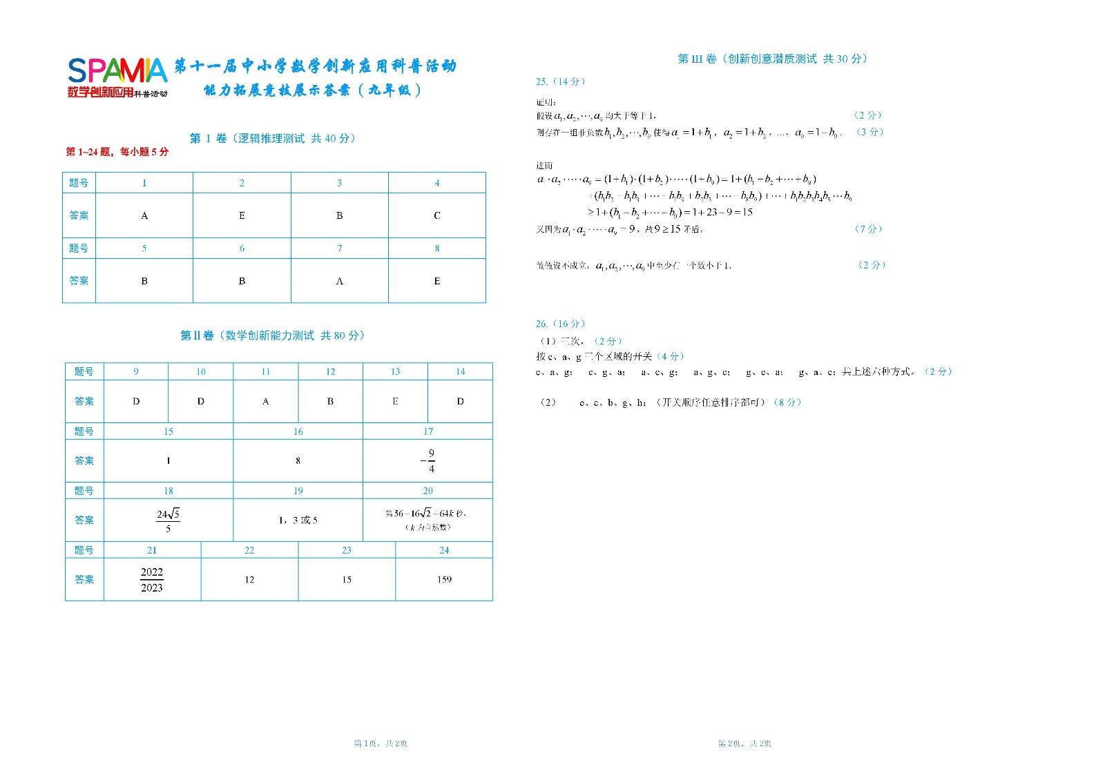 九年級復賽答案       第十一屆中小學數學創新應用大賽（網站）.jpg